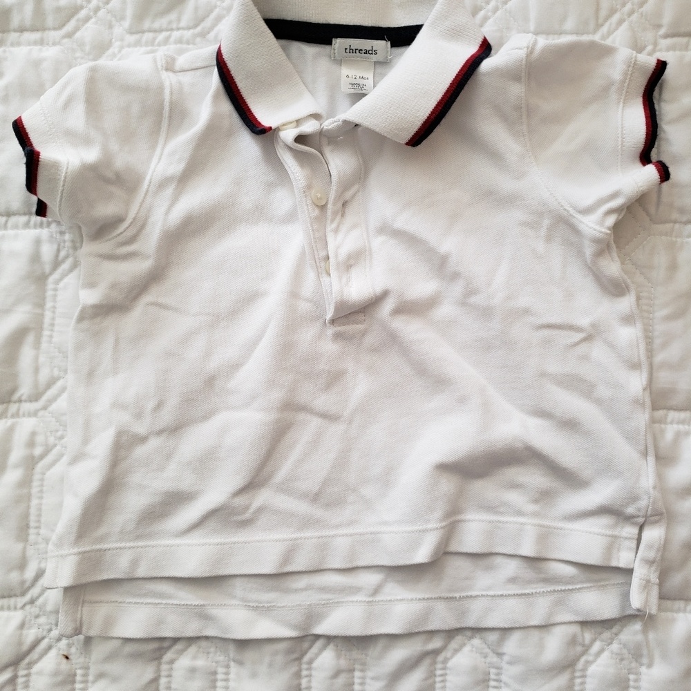 Threads white polo